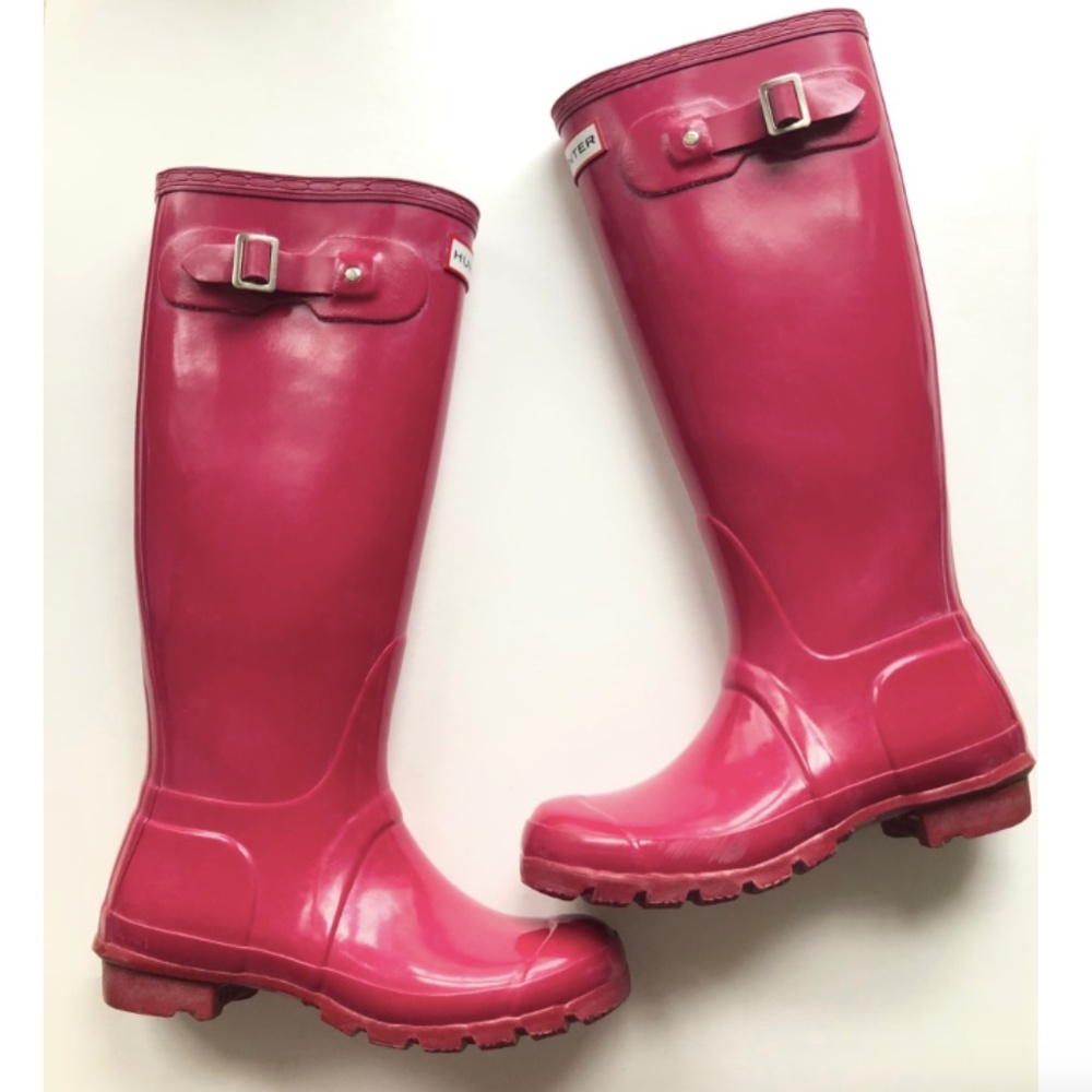 Hunter Pink Women's Winter & Rain Boots